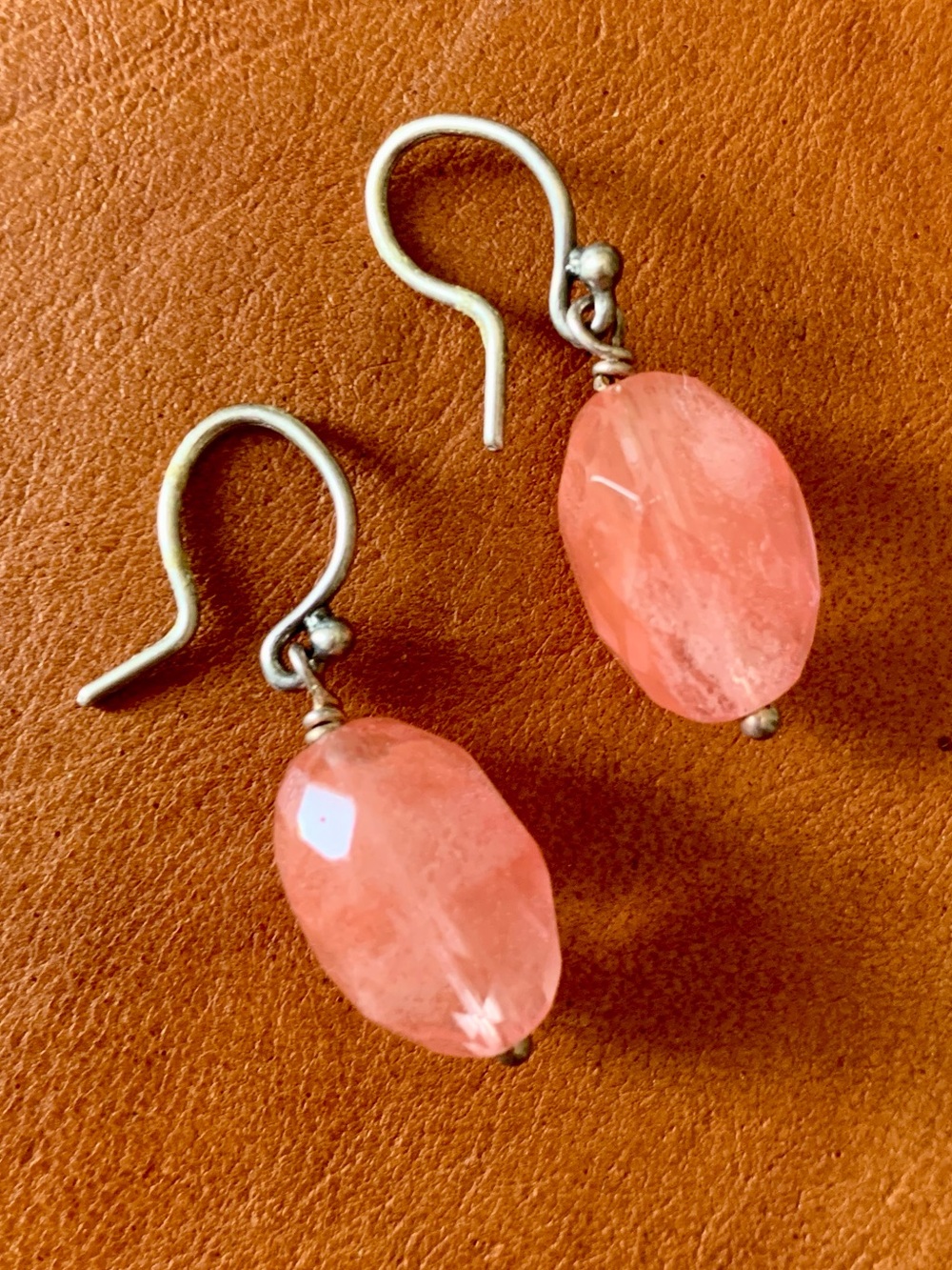 Chan Luu Rose Quartz Earrings